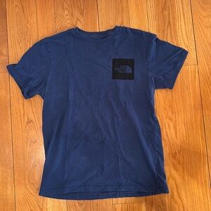 Men’s NorthFace short sleeve T-shirt, M, blue